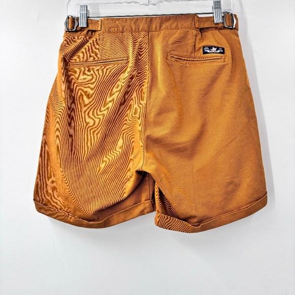 Woolrich Women's Mid Rise Chino Shorts Khaki Size 27 - Picture 7 of 7